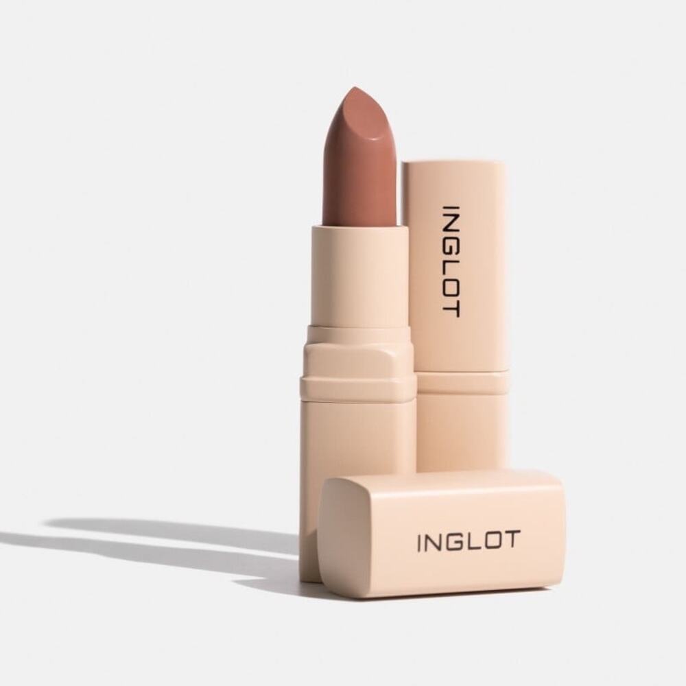 INGLOT Creamy Soft Lipstick Warm Caramel 502 | Full Coverage Matte NEW